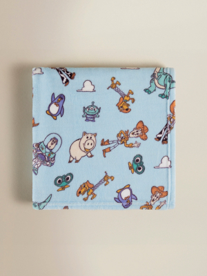 Disney Toy Story Blue Super Soft Throw – 150 x 120cm