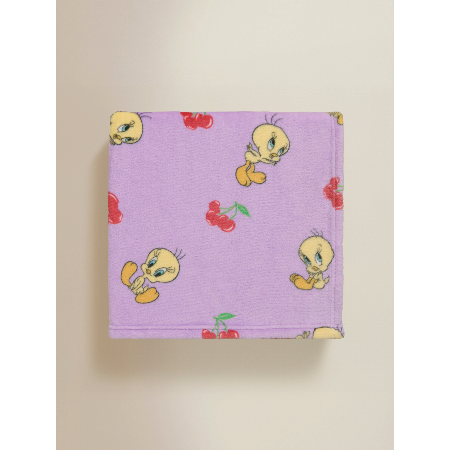George Purple Looney Tunes Tweety Pie Super-Soft Throw