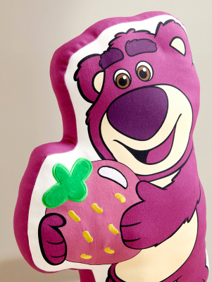 Disney Toy Story Pink Lotso-Shaped Cushion