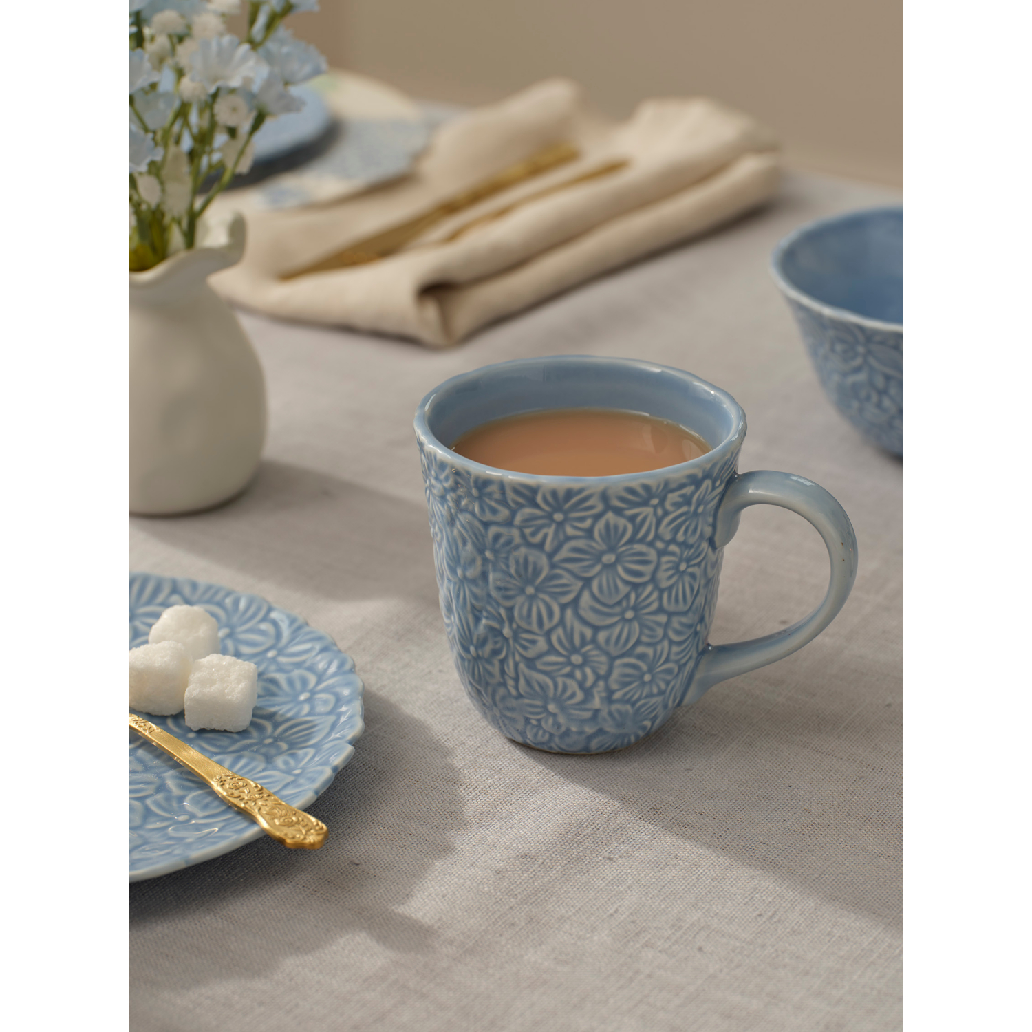 George Blue Stacey Solomon Hydrangea Mug