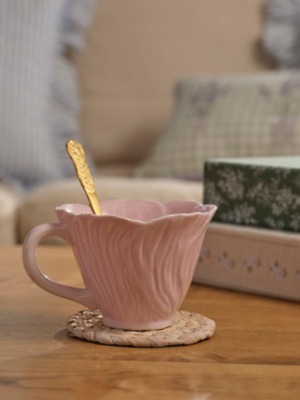 Stacey Solomon Pink Flower-Shaped Mug | Home | George at ASDA