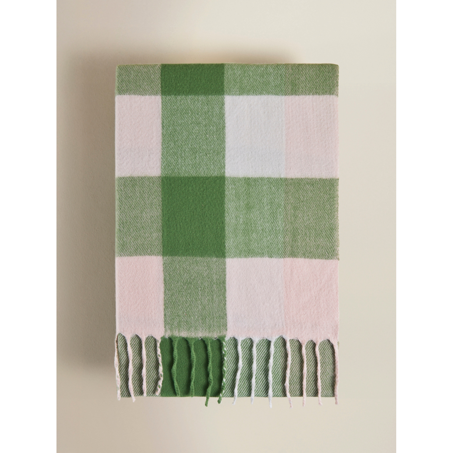 George Multi Spring Woven Check Throw - 150 X 120Cm