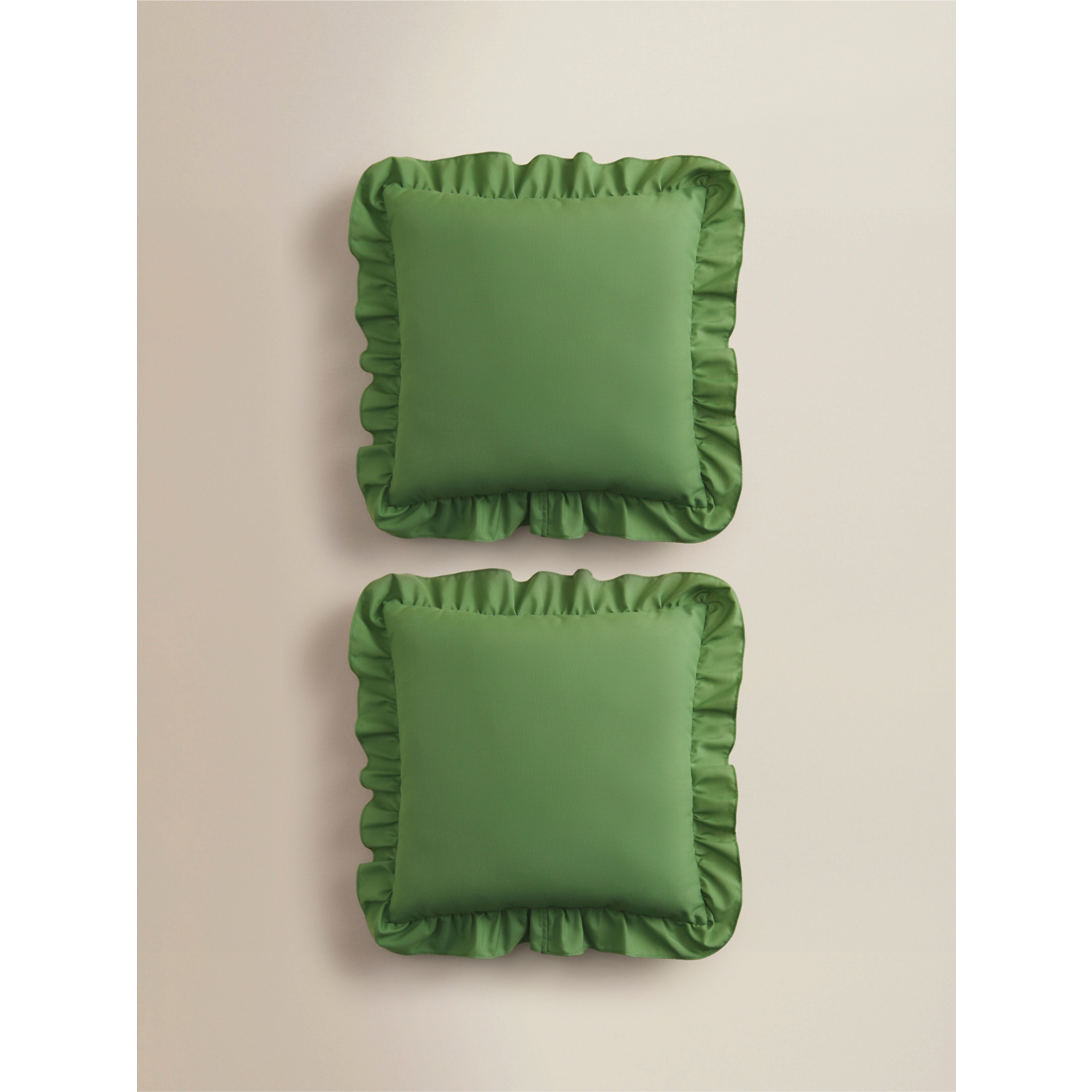 George Green Frill Trim Outdoor Cushions Set Of 2