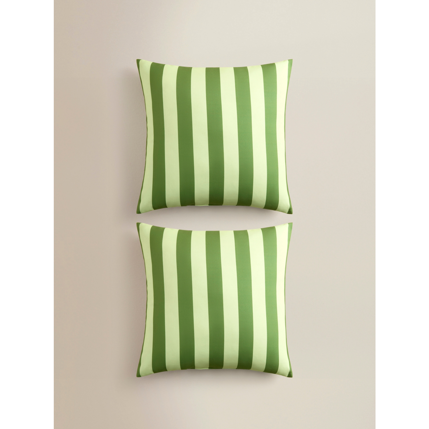 George Green Striped Outdoor Cushions Set Of 2