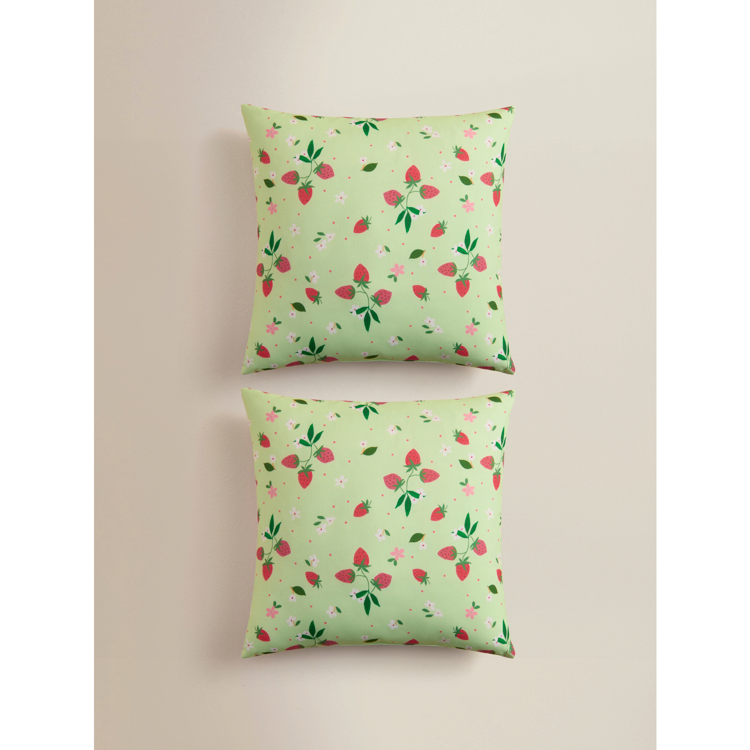 George Multi Strawberry Outdoor Cushion - Set Of 2