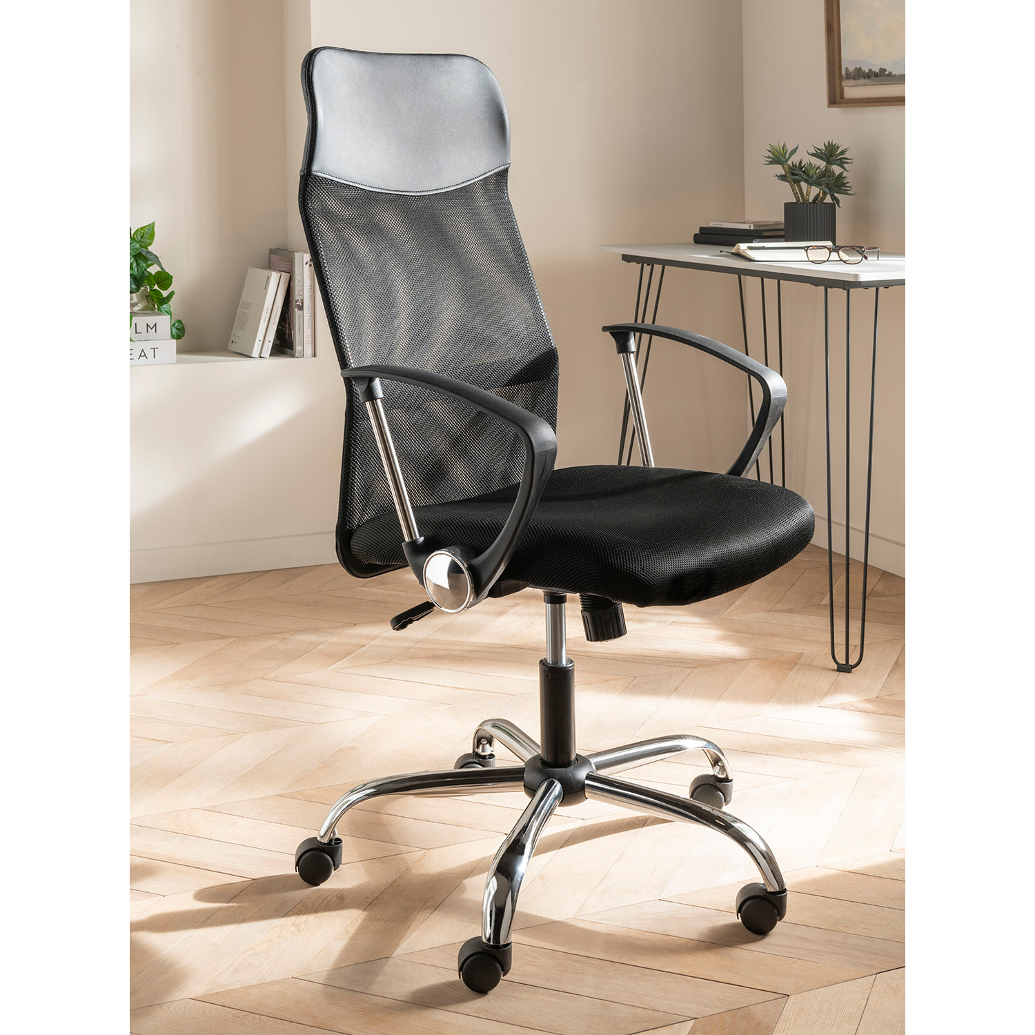George Black Tall Back Office Chair