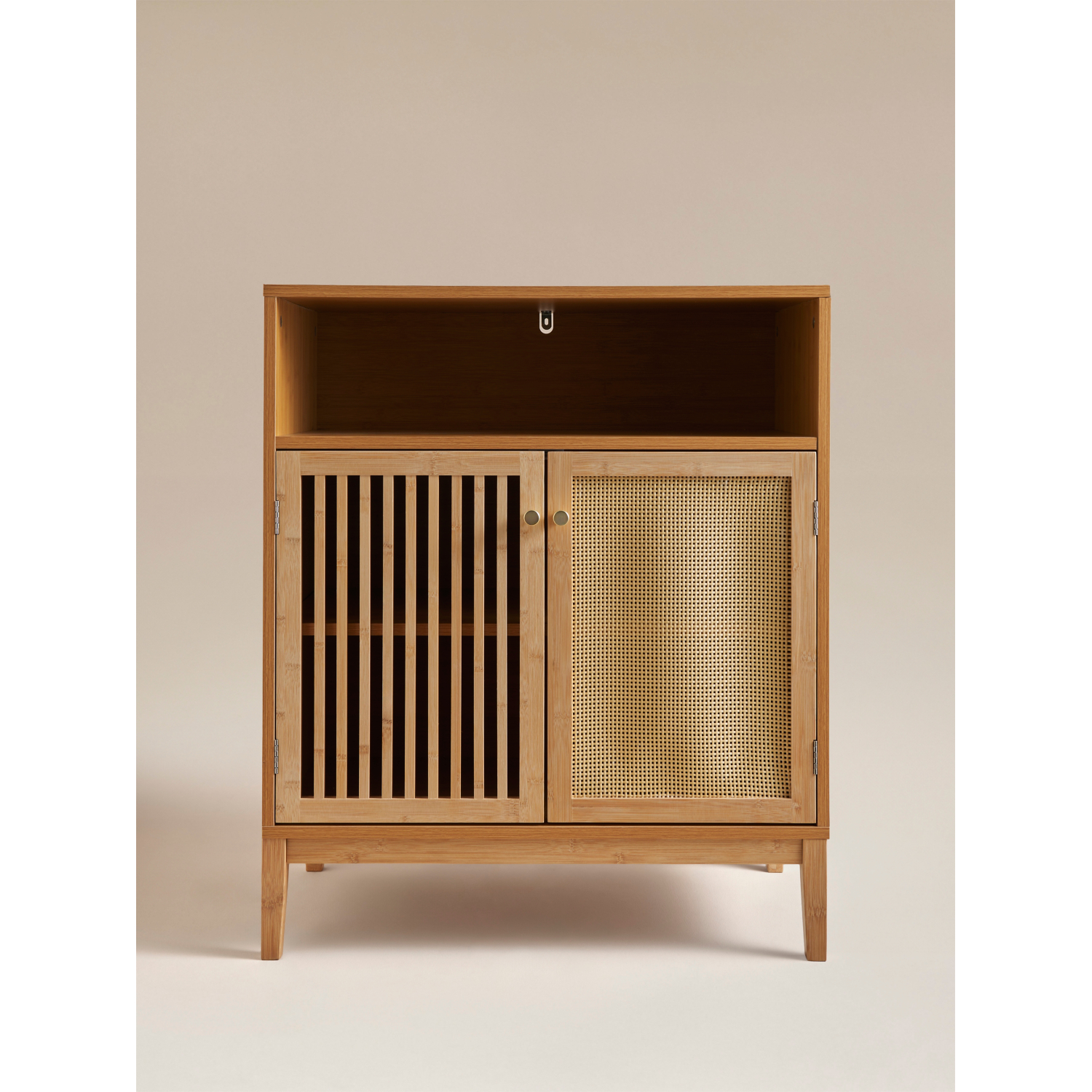 George Natural Rattan Side Table