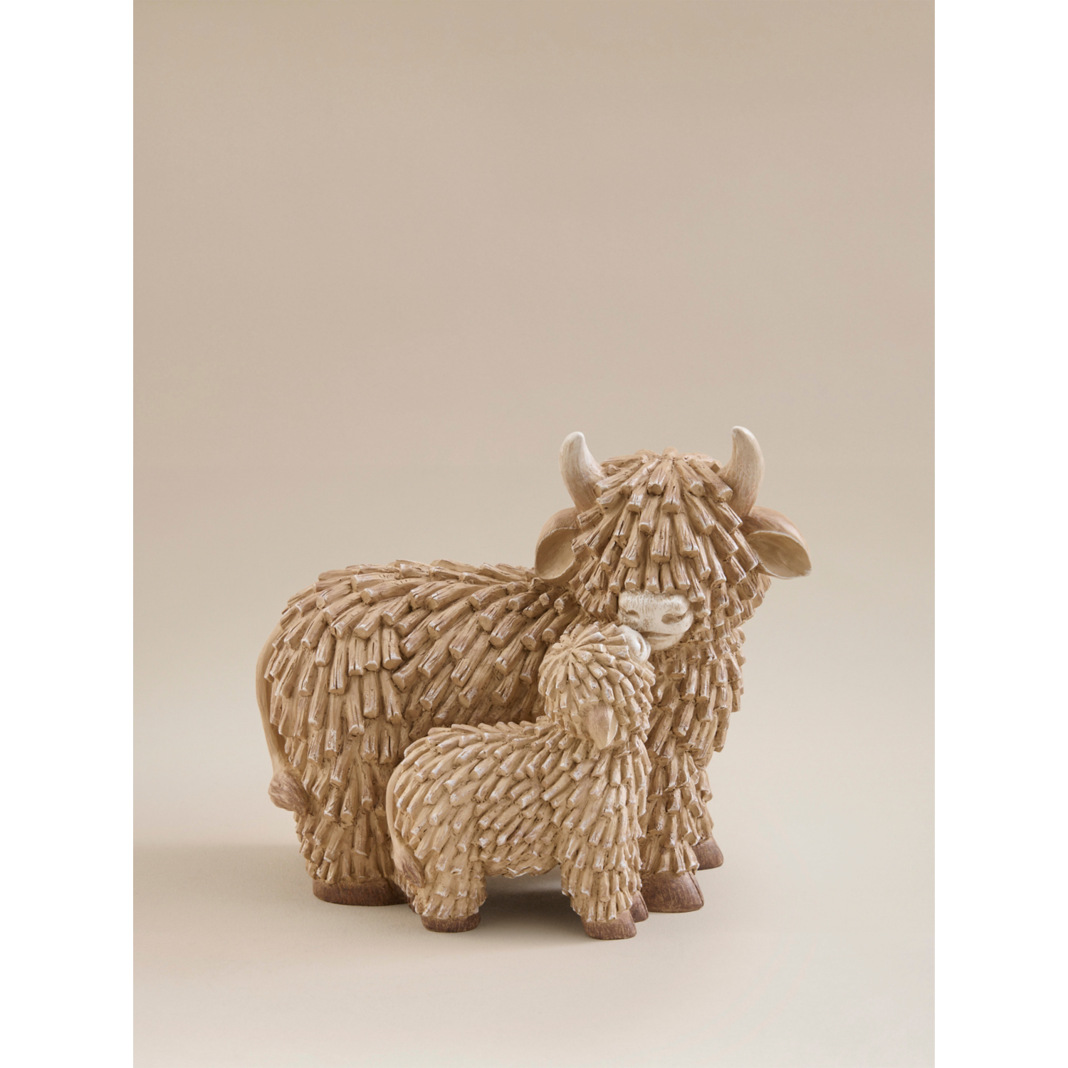 George Brown Highland Cow Ornament