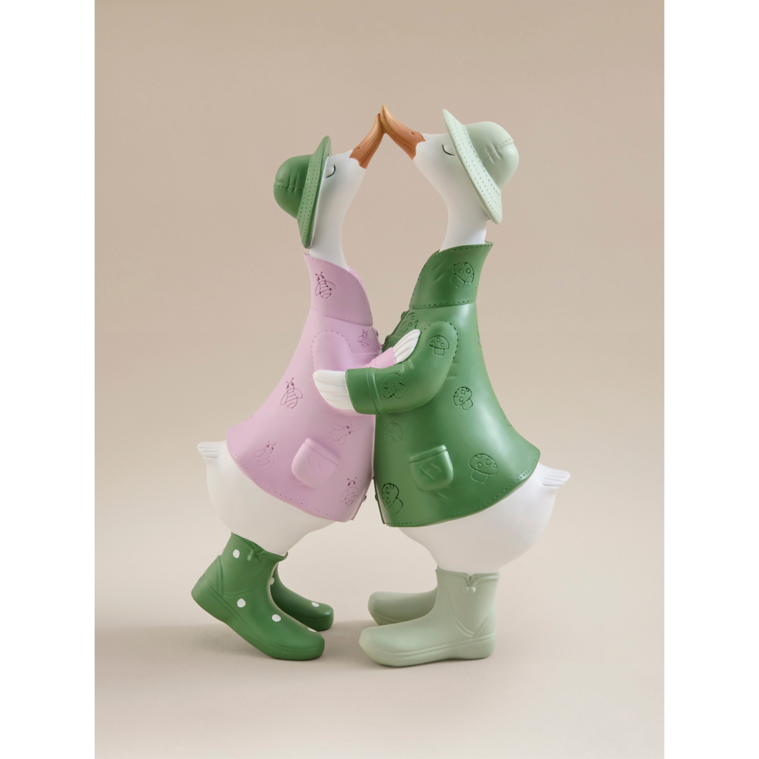 George Multi Raincoat Duck Ornament