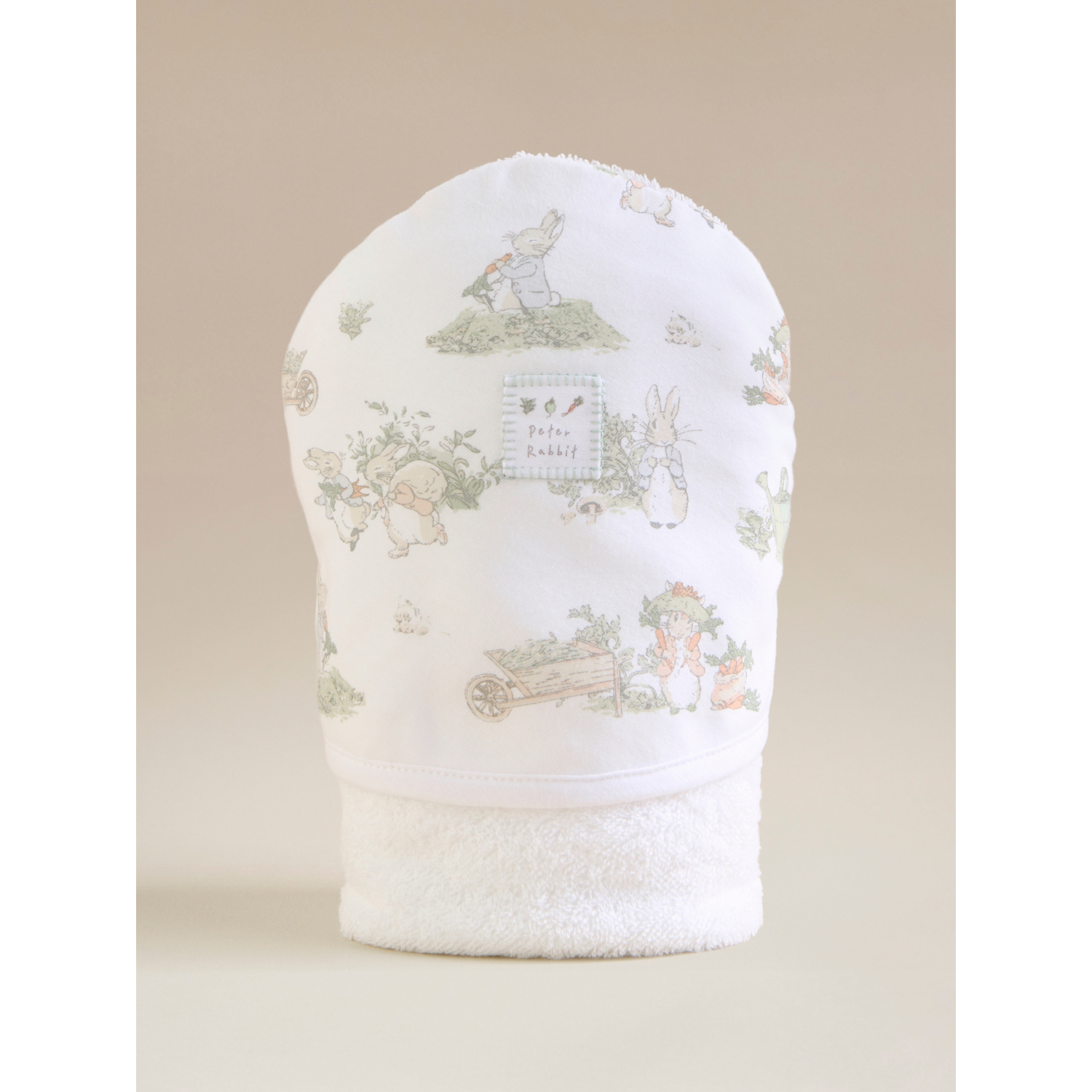 George Natural Peter Rabbit Cotton Hooded Towel