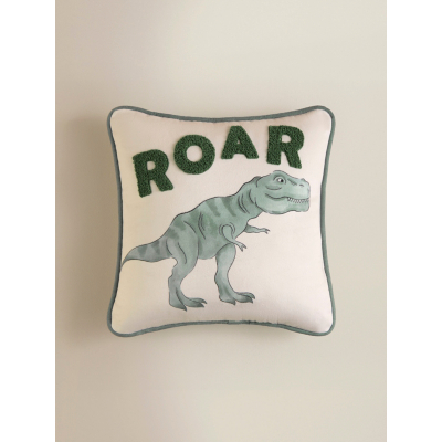 George Multi Dino Square Cushion