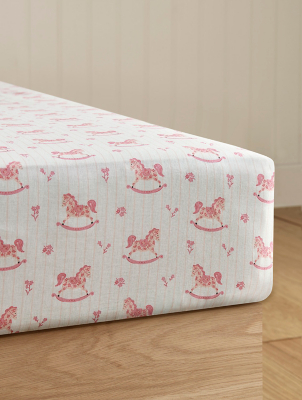 Stacey Vintage-Inspired Horses Single Fitted Sheet | Home | George