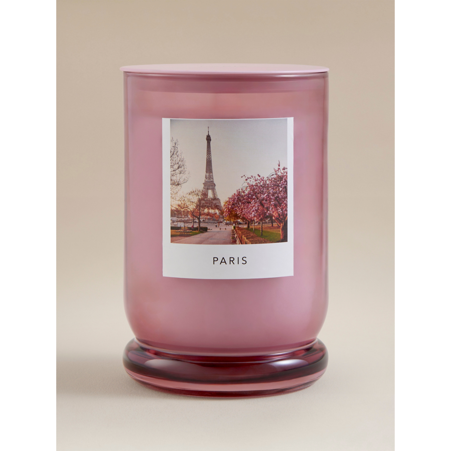 George Pink Paris Large Candle