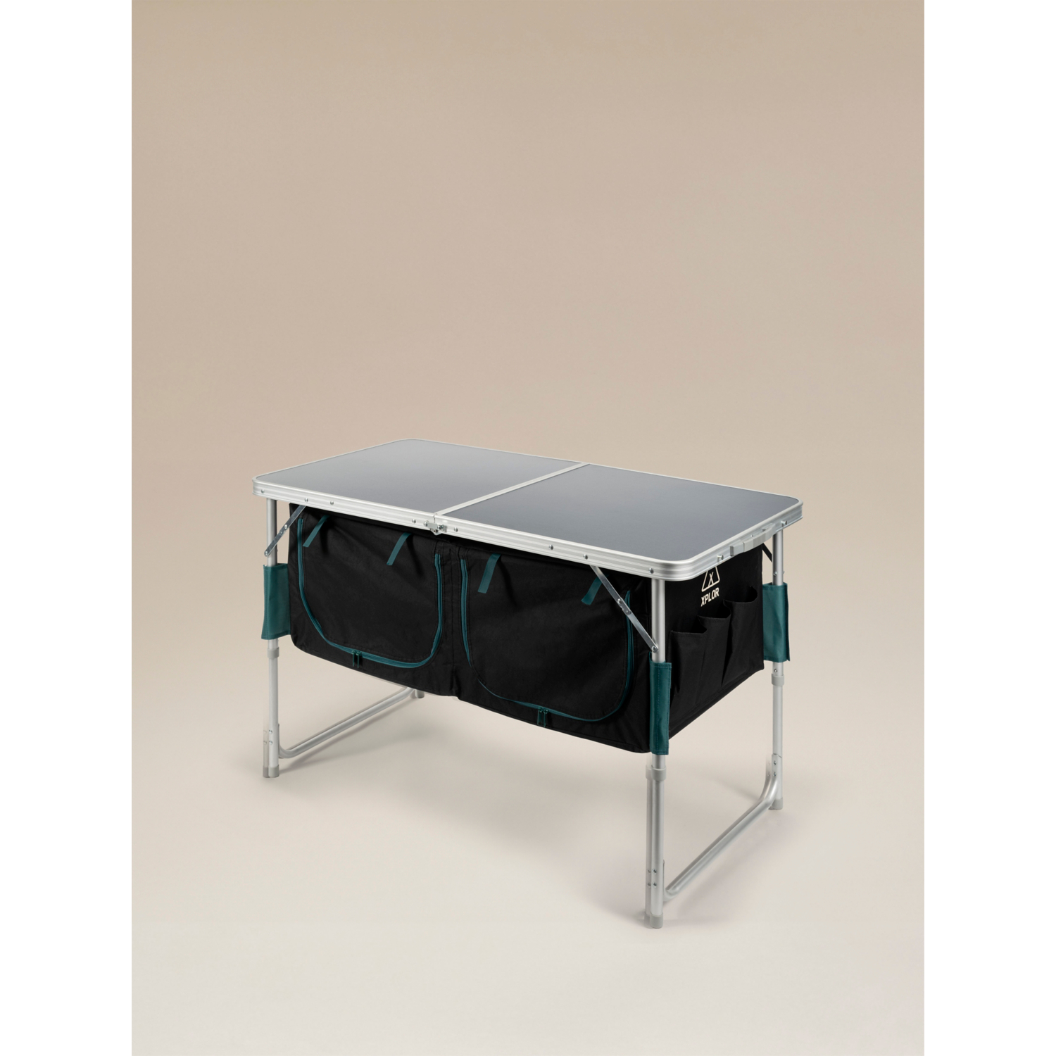 George Black Xplor Folding Camping Table With Storage