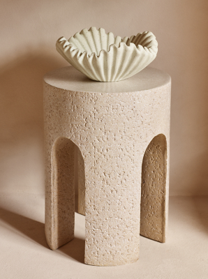 White Arch 4 Leg Side Table | Home | George at ASDA