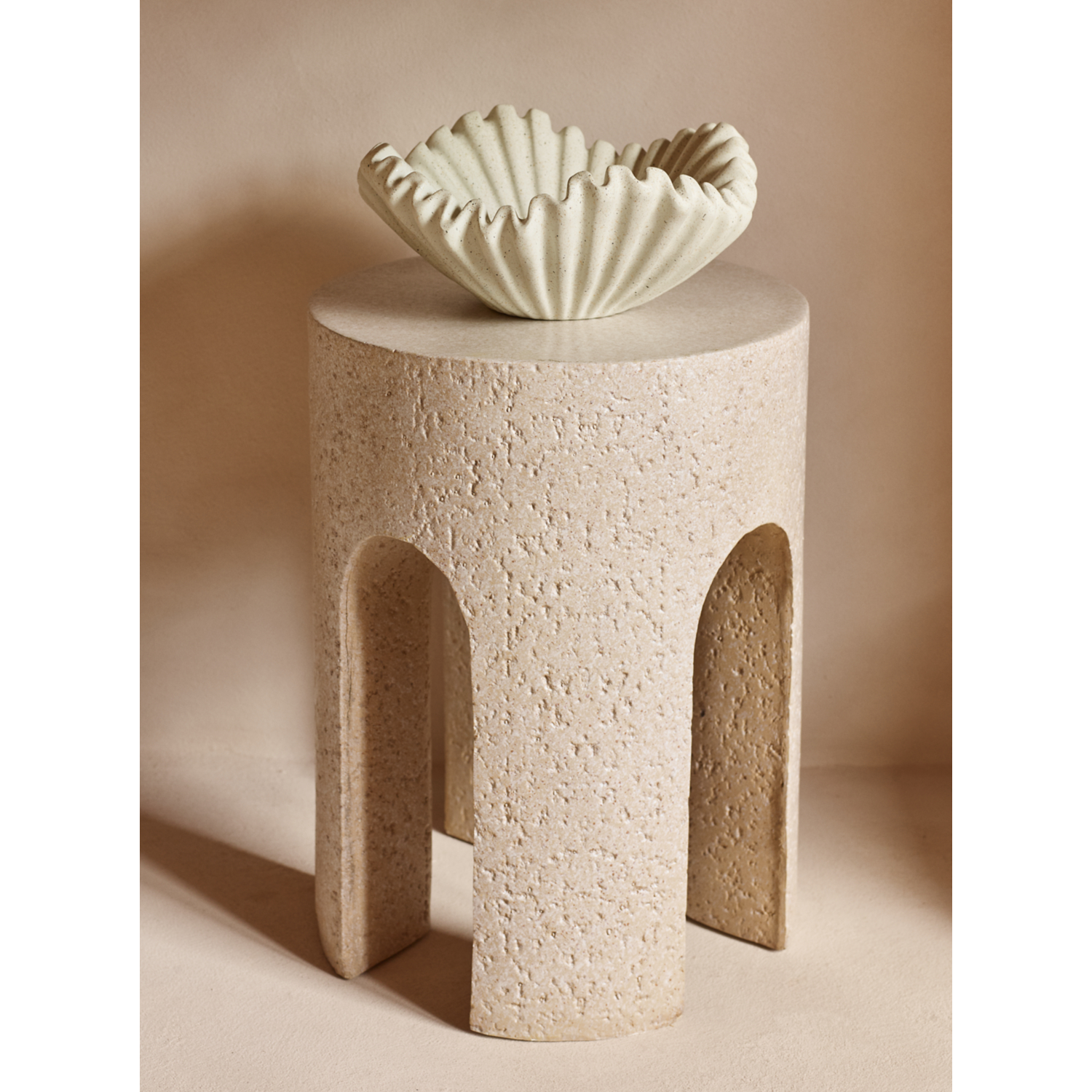 George White Arch 4 Leg Side Table