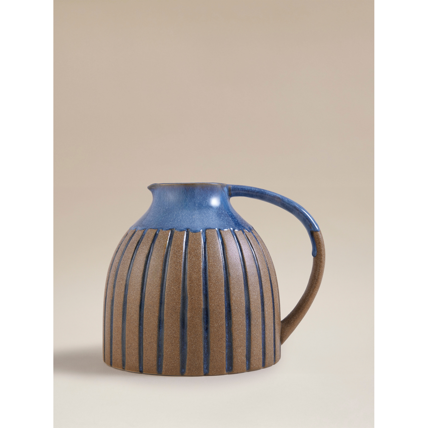 George Blue Reflection Stripe Jug