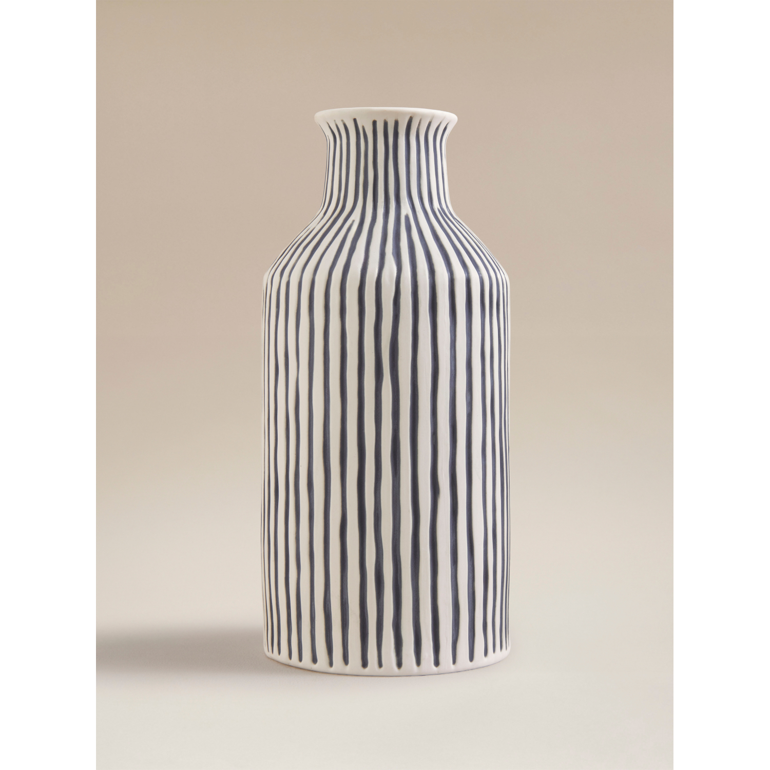 George Black Reflection Stripe Vase