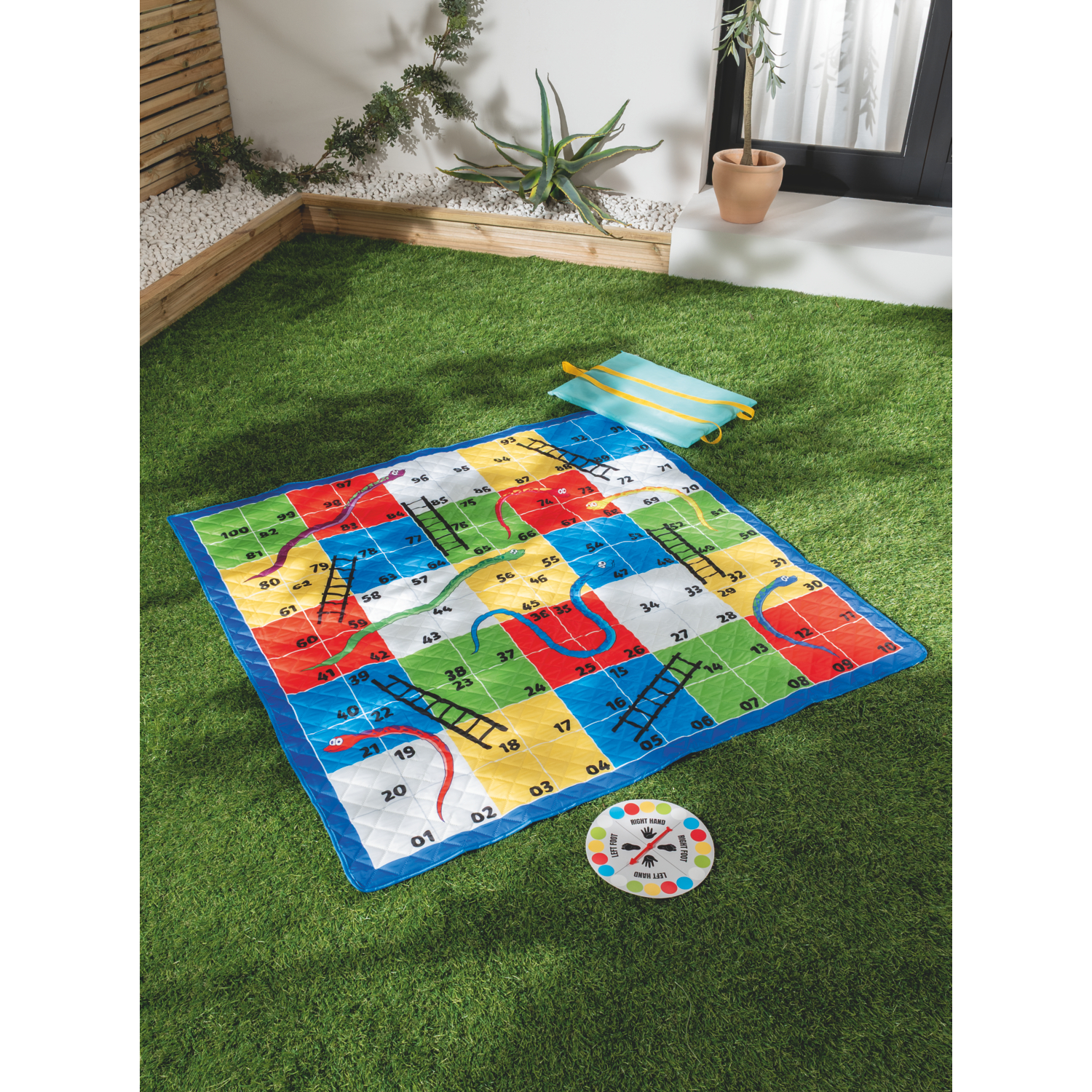 George Multi Hapello 3-In-1 Garden Games & Backpack