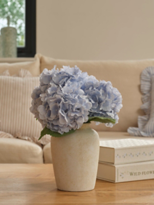 Stacey Solomon Blue Artificial Hydrangea In Vase | Home | George