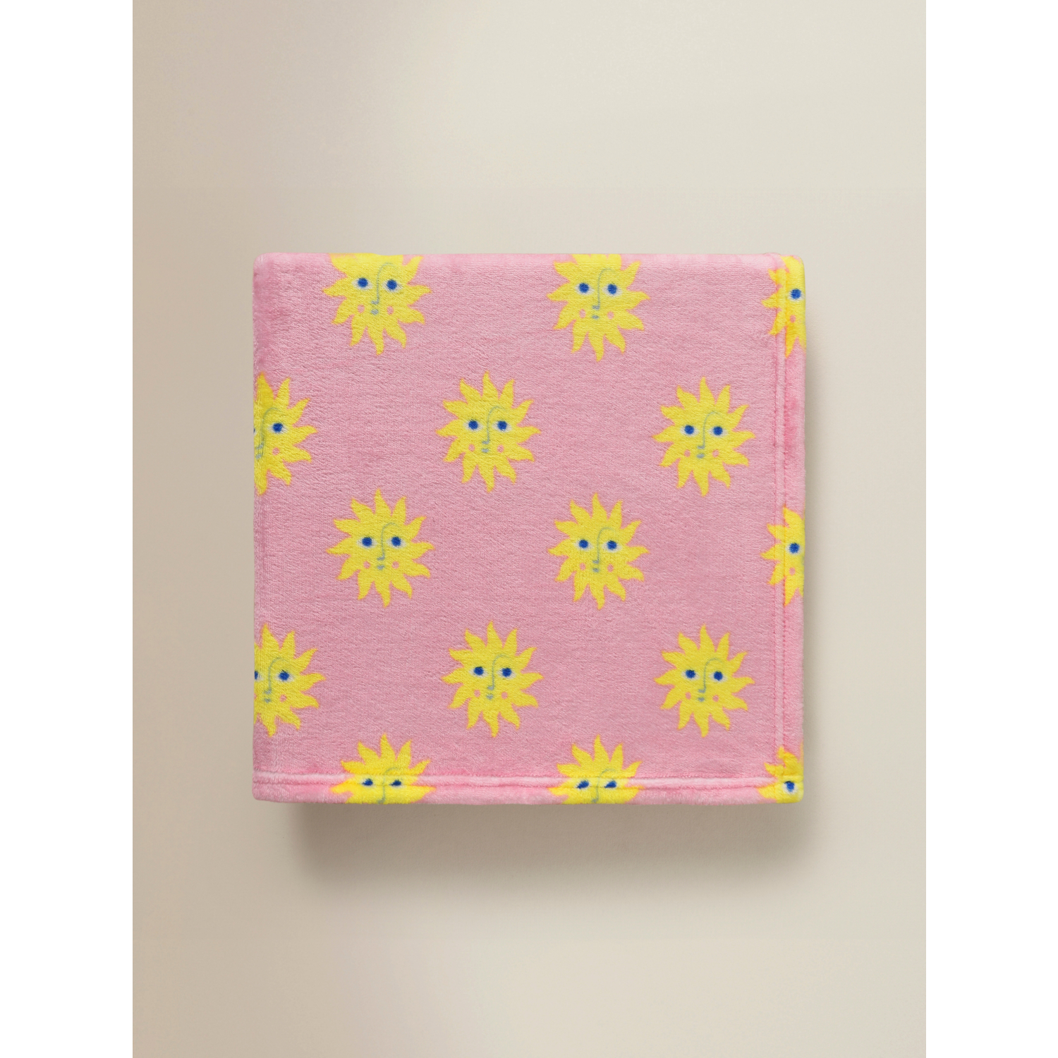 George Pink Sun Super-Soft Throw
