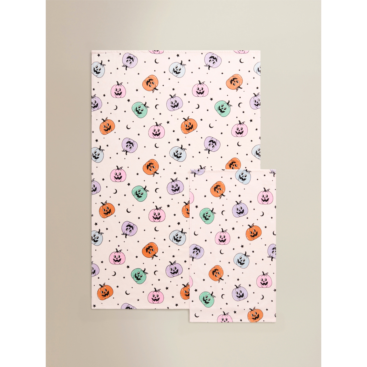 George Multi Halloween Pumpkin Mascots Printed Cotton Towel Range