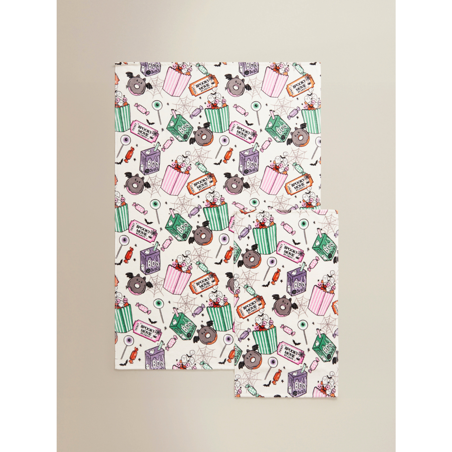 George Multi Halloween Spooky Movie Treats Cotton Towel Range