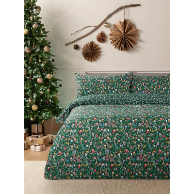 Christmas Nutcracker Tree Reversible Duvet Set