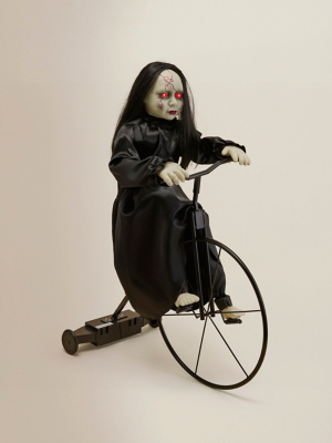 Halloween Black 7 White 3FT Tricycle Doll | Halloween | George at ASDA