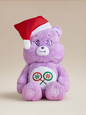 Care Bears Purple Share Bear Christmas Plush | Toys & Character