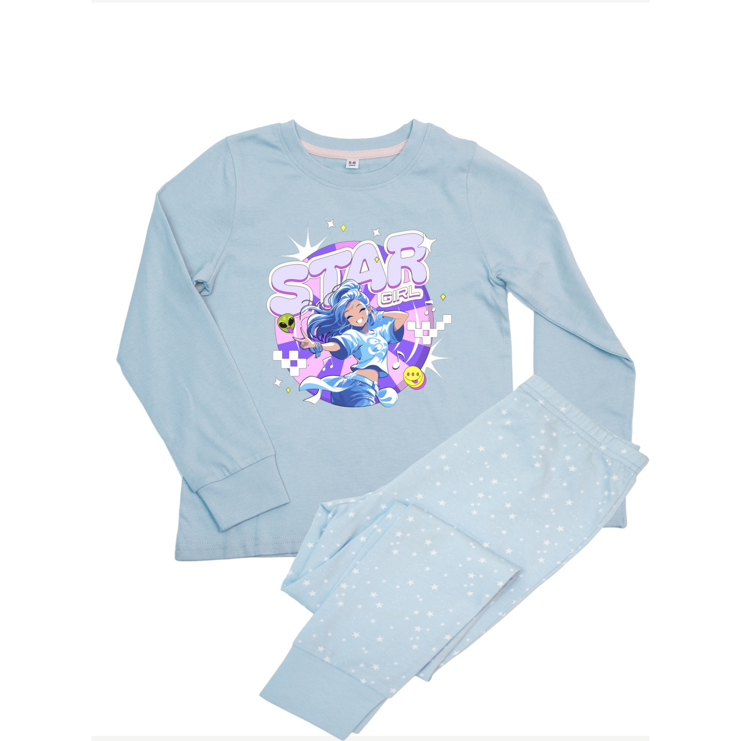 George Blue Nw2 Kpop Star Printed Pyjamas