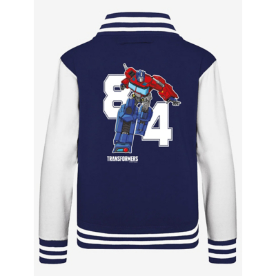 George NW2 Transformers Optimus Prime Blue Varsity Jacket