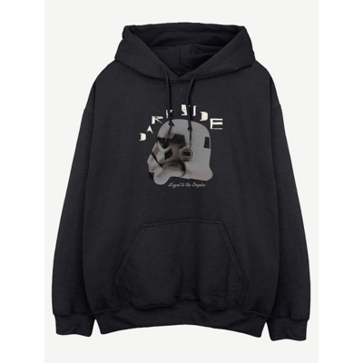 George NW2 Star Wars Dark Side Navy Blue Printed Hoodie