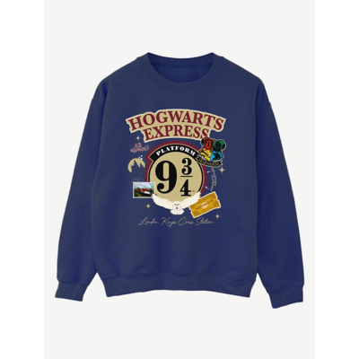 George NW2 Harry Potter Hogwarts Express Christmas Sweatshirt - Navy