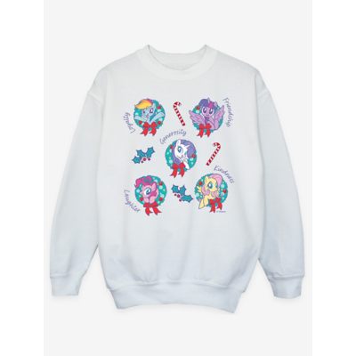 George NW2 My Little Pony Christmas Icons White Sweatshirt