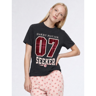 brands in Women's Harry Potter 07 Seeker Pyjamas in Pink | Size: Medium