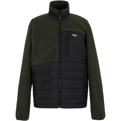 George Regatta Black Frankie Borg Full Zip Hybrid Jacket