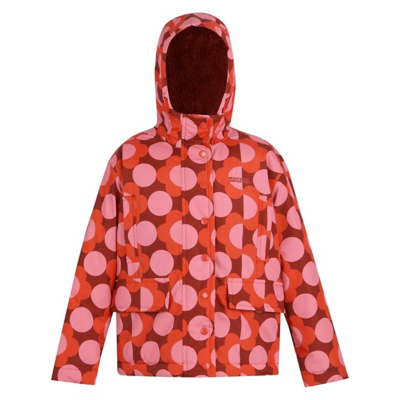 George Regatta Bright Red Orla Kiely Waterproof Jacket