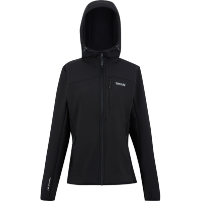 George Regatta Black Ossek Soft Shell Jacket
