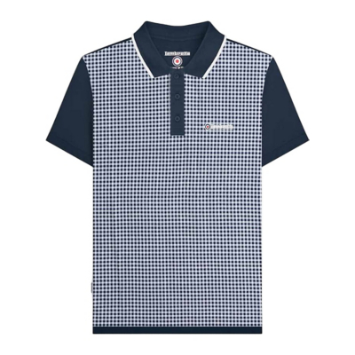 Lambretta  LB365  men's Polo shirt in Blue