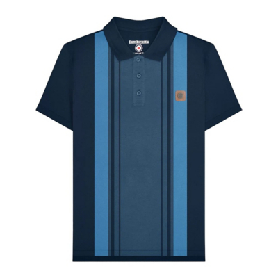 George Lambretta SS25 Classic Polo Shirt - Navy