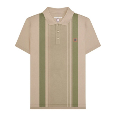 George Lambretta SS25 Classic Polo Shirt - Brown