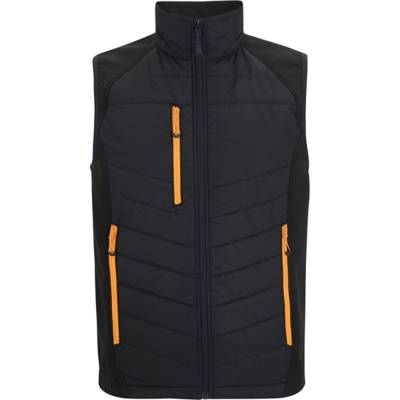 George Regatta Adult Full Zip Gilet - Black