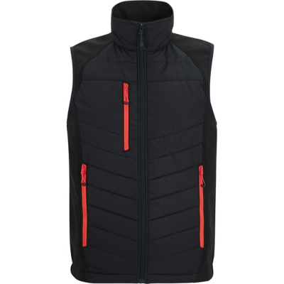 George Regatta Adult Full Zip Gilet - Red