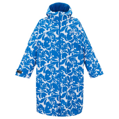 George Regatta Blue Unisex Adult Fleur Bloom Changing Robe