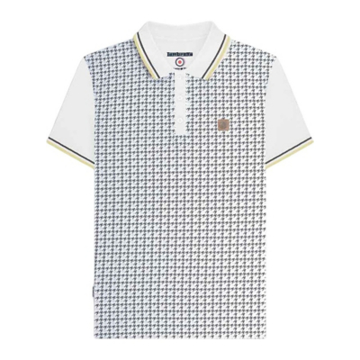 Lambretta  LB406  men's Polo shirt in Multicolour
