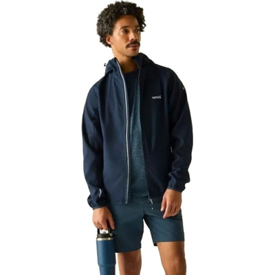 George Regatta Adult Marl Arec III Jacket - Navy