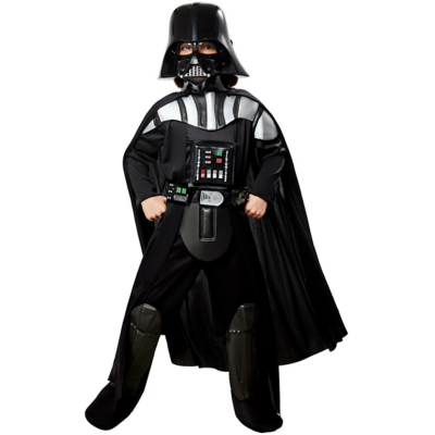 George Rubies Star Wars Darth Vader Kids Deluxe Costume - Black