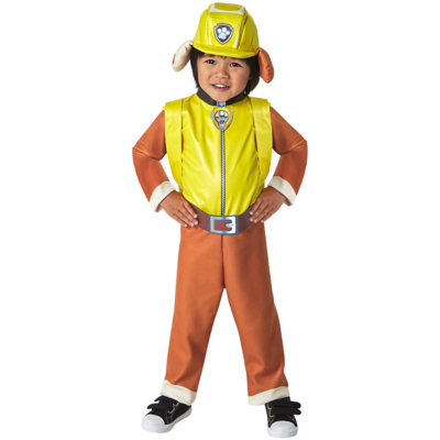 George Rubies Paw Patrol Rubble Toddler Costume - Brown