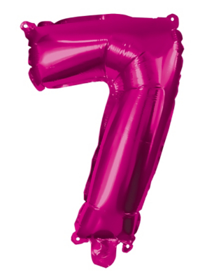 Pink 95cm Number Helium Balloon No 7 Toys & Character at ASDA